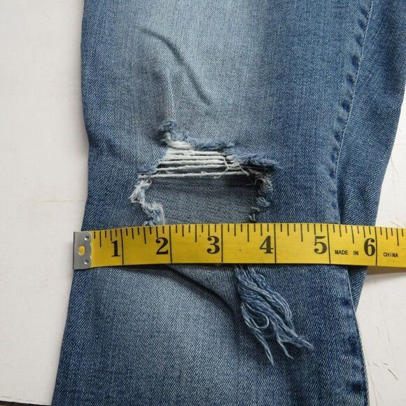 Lucky Brand Mid Rise Super Skinny AVA Jeans Size 4 Medium Wash Blue Denim 28X27 - Picture 15 of 16